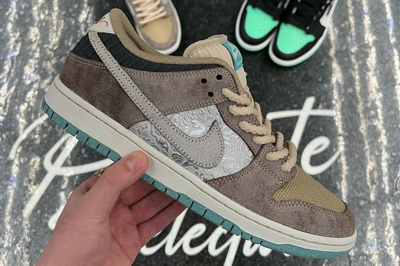 Nike,SB Dunk Low,Big Money Sav  质感堪比联名！全新 Nike SB Dunk Low 实物曝光！
