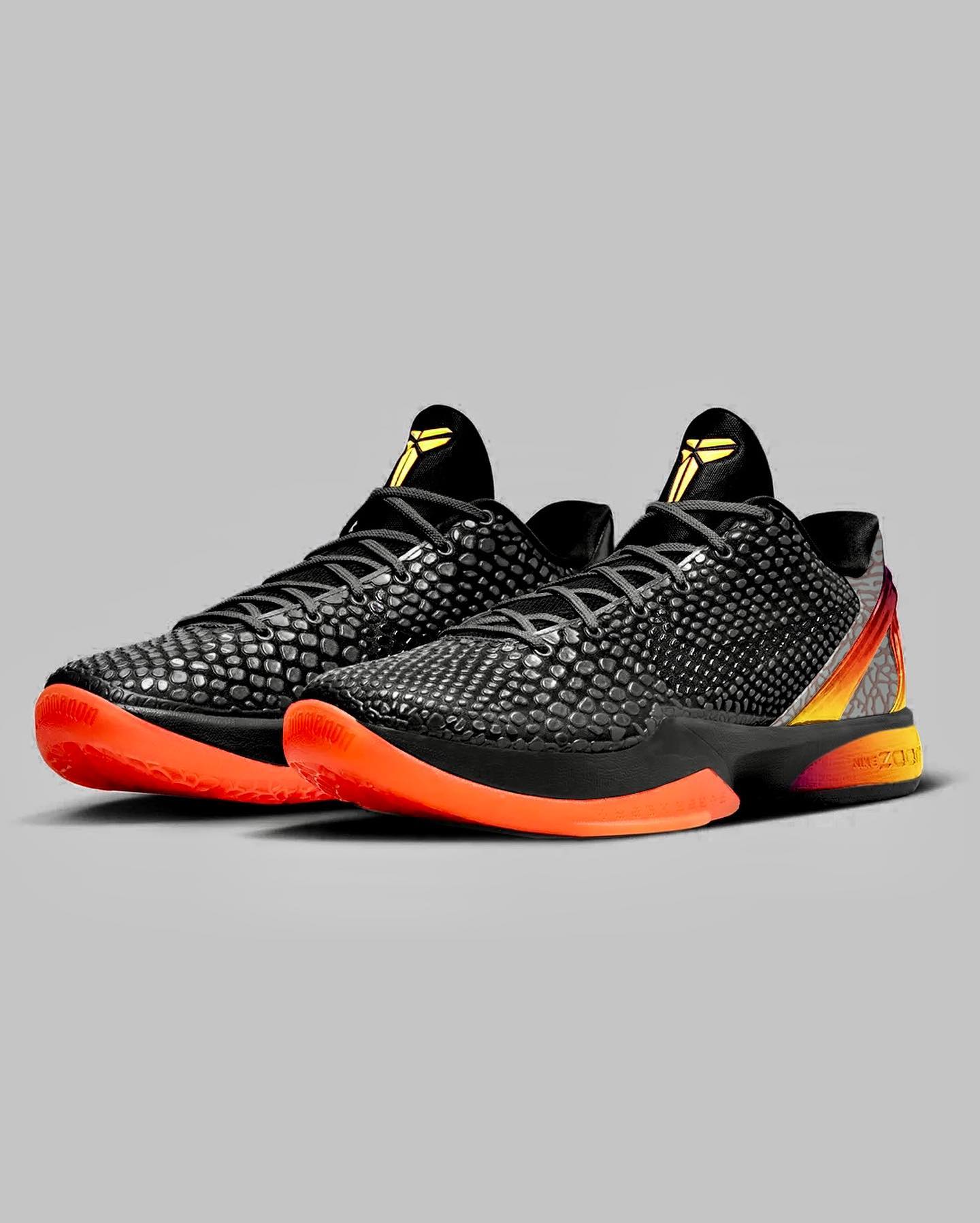 J Balvin,Nike Kobe 6  彩虹 Kobe 6 实物曝光！颜值真不低！