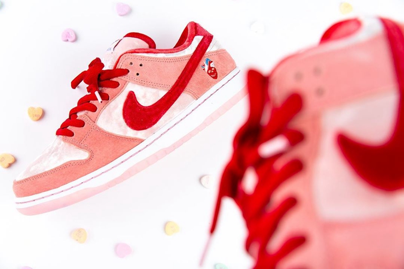 Nike,SB Dunk Low Premium,Valen  情人节 Dunk SB 再曝实物！还有隐藏配色！