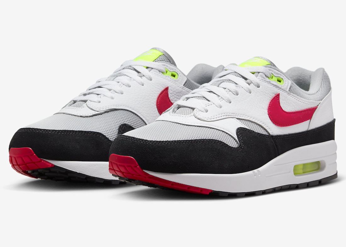 Nike,Air Max 1,Chili Volt,HF01  满满复古属性！全新配色 Air Max 1 官图曝光！