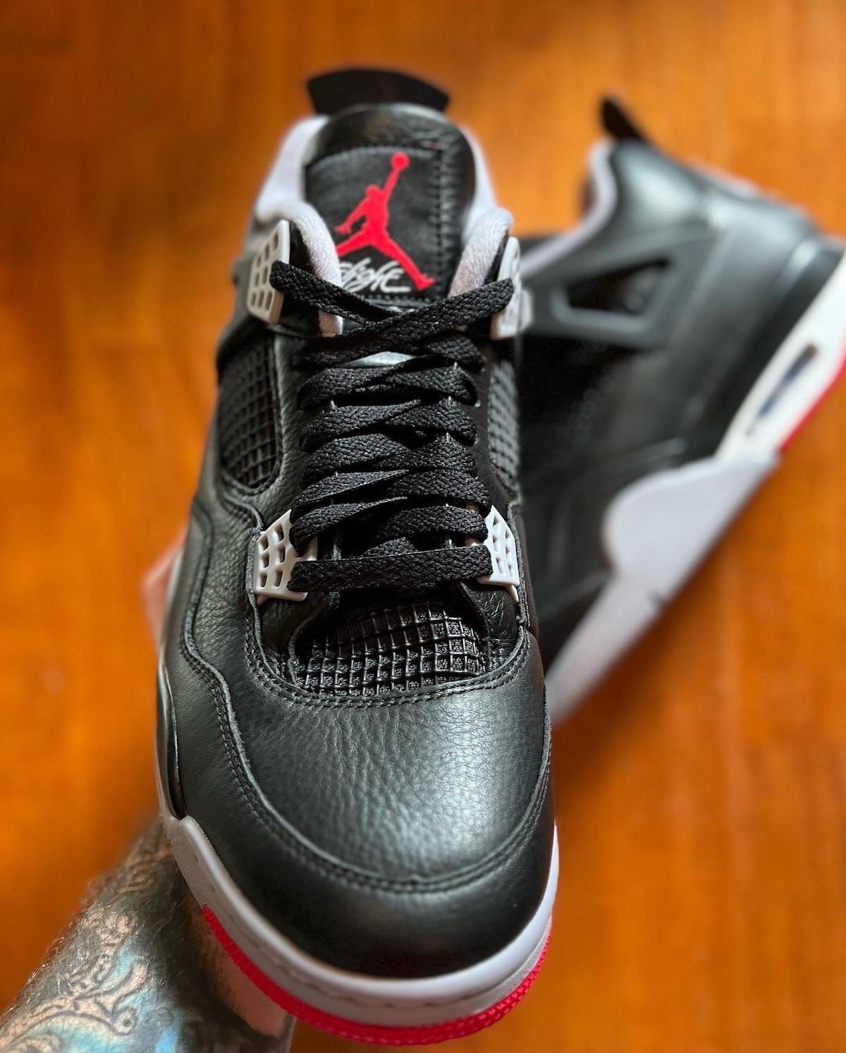Air Jordan 4,Bred Reimagined,F  黑红 AJ4 最新实物曝光！快等不及了！
