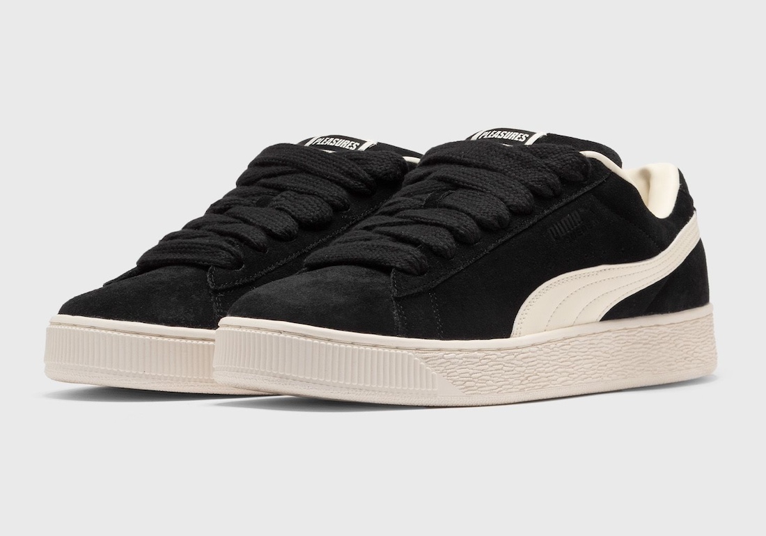 PLEASURES,PUMA,Suede XL,396057  Pleasures x PUMA 联名悄悄登场！还是超火的「面包鞋」！