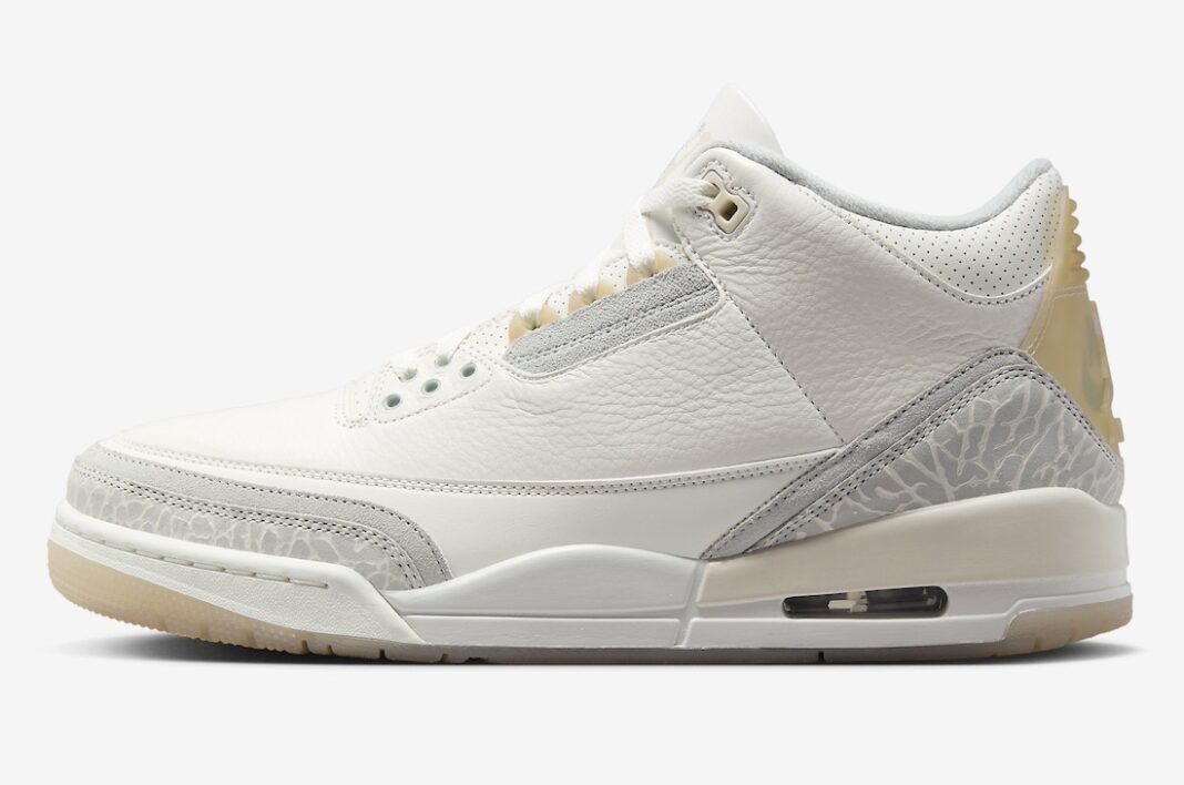 AJ3 Air Jordan 3 Craft Ivory,F  小 AMM x AJ3 官图来了！鞋盒造型也挺帅！