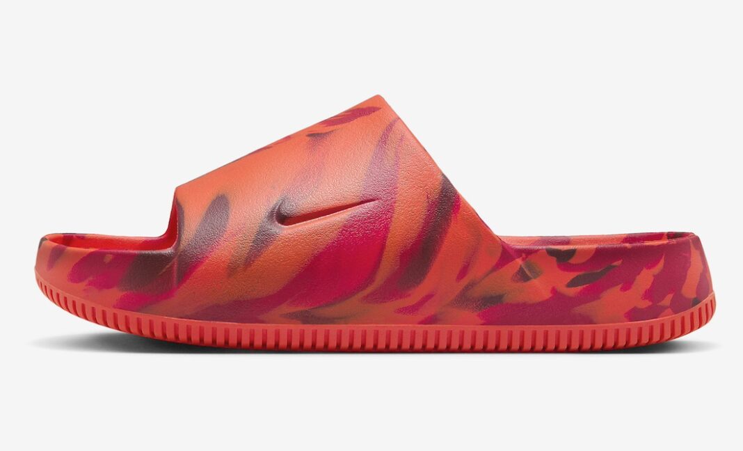 Nike,Calm Slide,Picante Red,FV  Nike 拖鞋新配色曝光！你觉得怎么样？