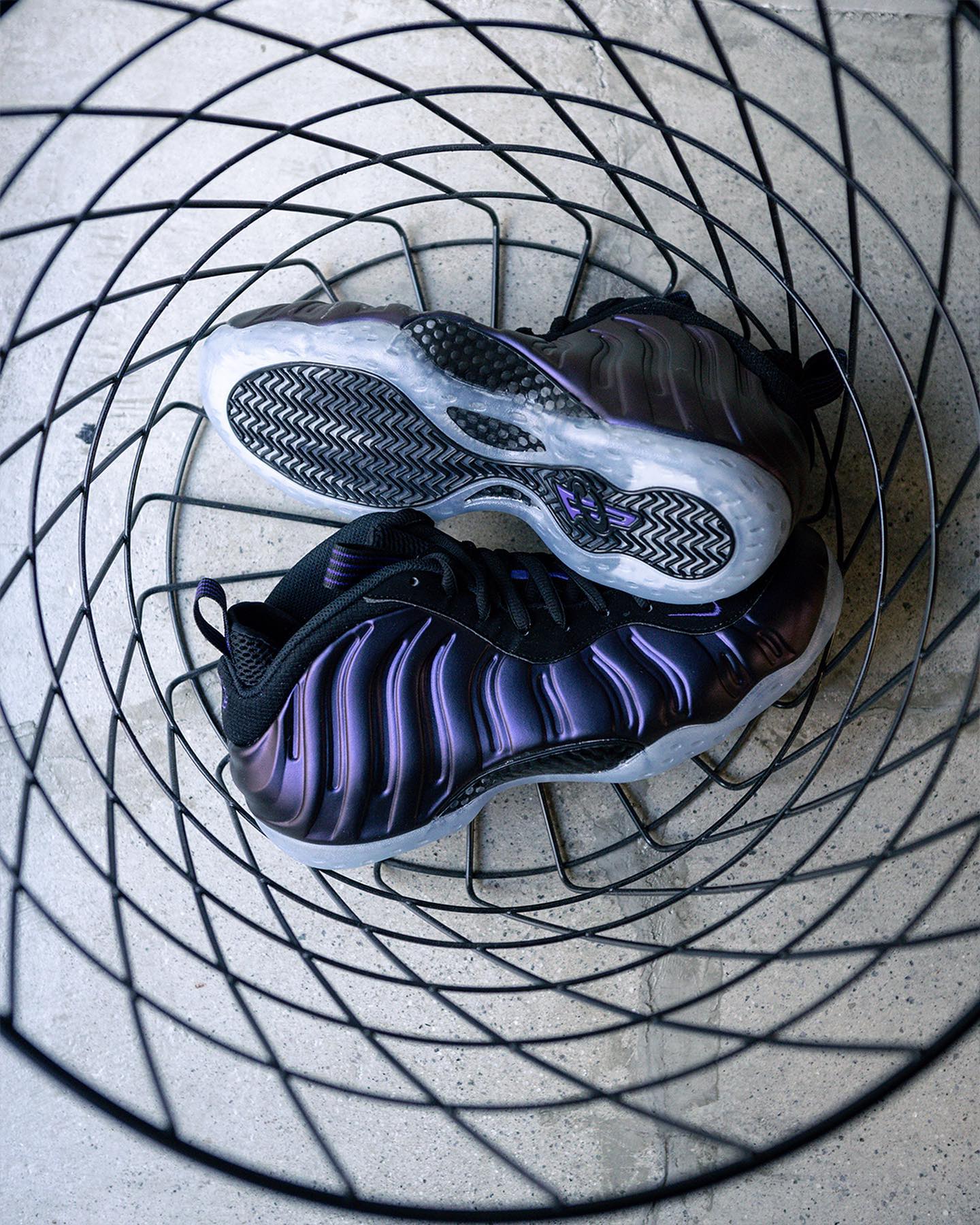 Nike,Air Foamposite One,FN5212  「茄子喷」最新美图越看越香！下周登场！
