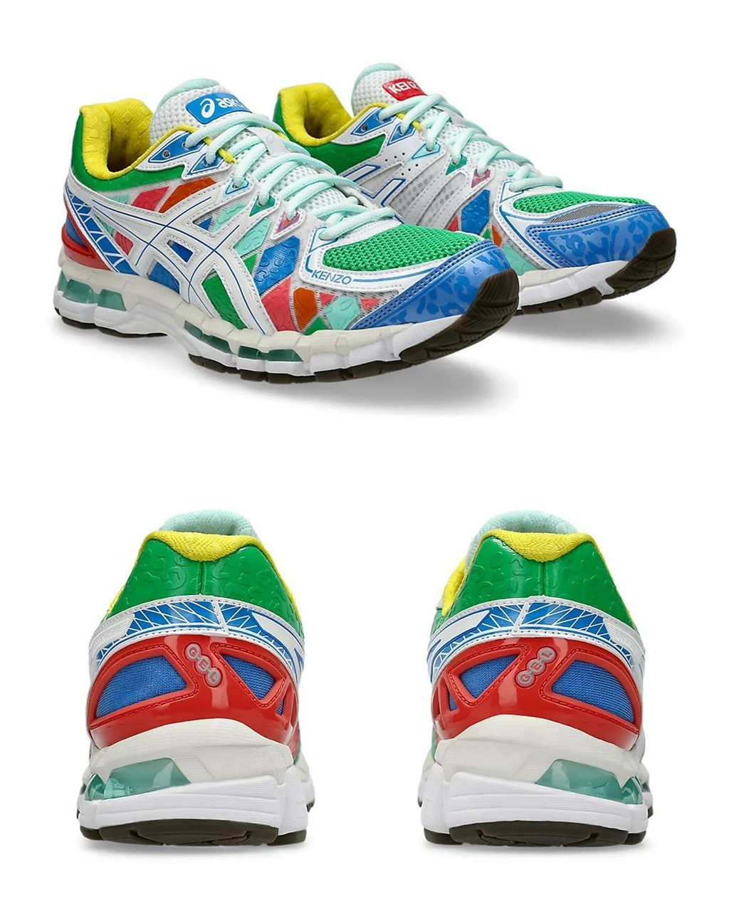 Kenzo,Asics,GEL-Kayano 20  多巴胺味道拉满！Kenzo x 亚瑟士曝光！
