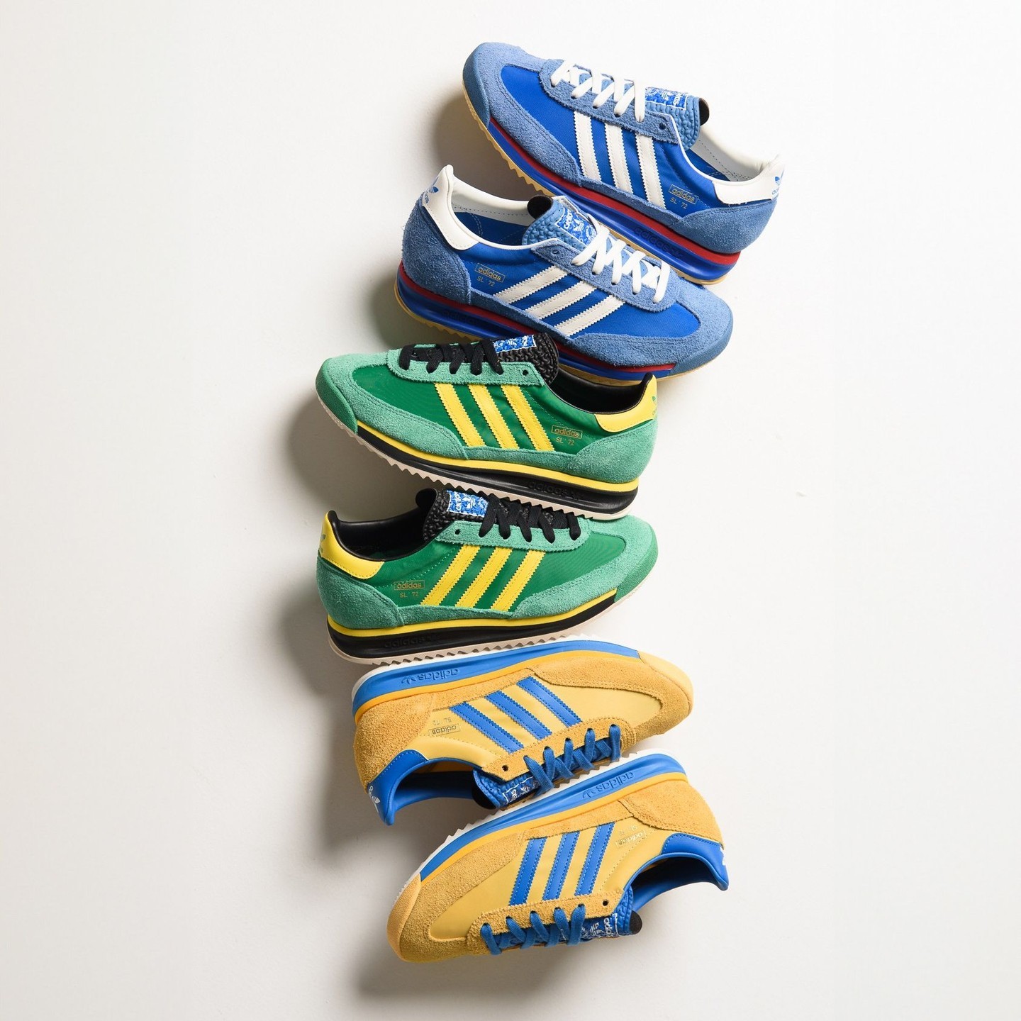 adidas Originals,SL72  复古穿搭新选择！这三双鞋你怎么选？