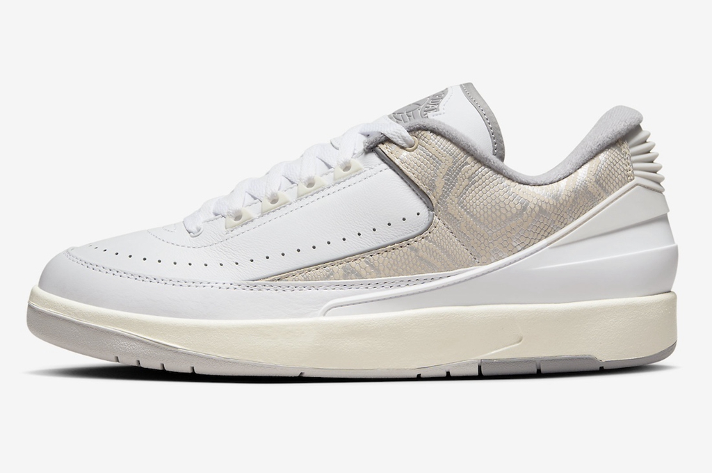 DV9956-100,Python,Air Jordan 2  即将登场！「蛇纹」AJ2 官图曝光！