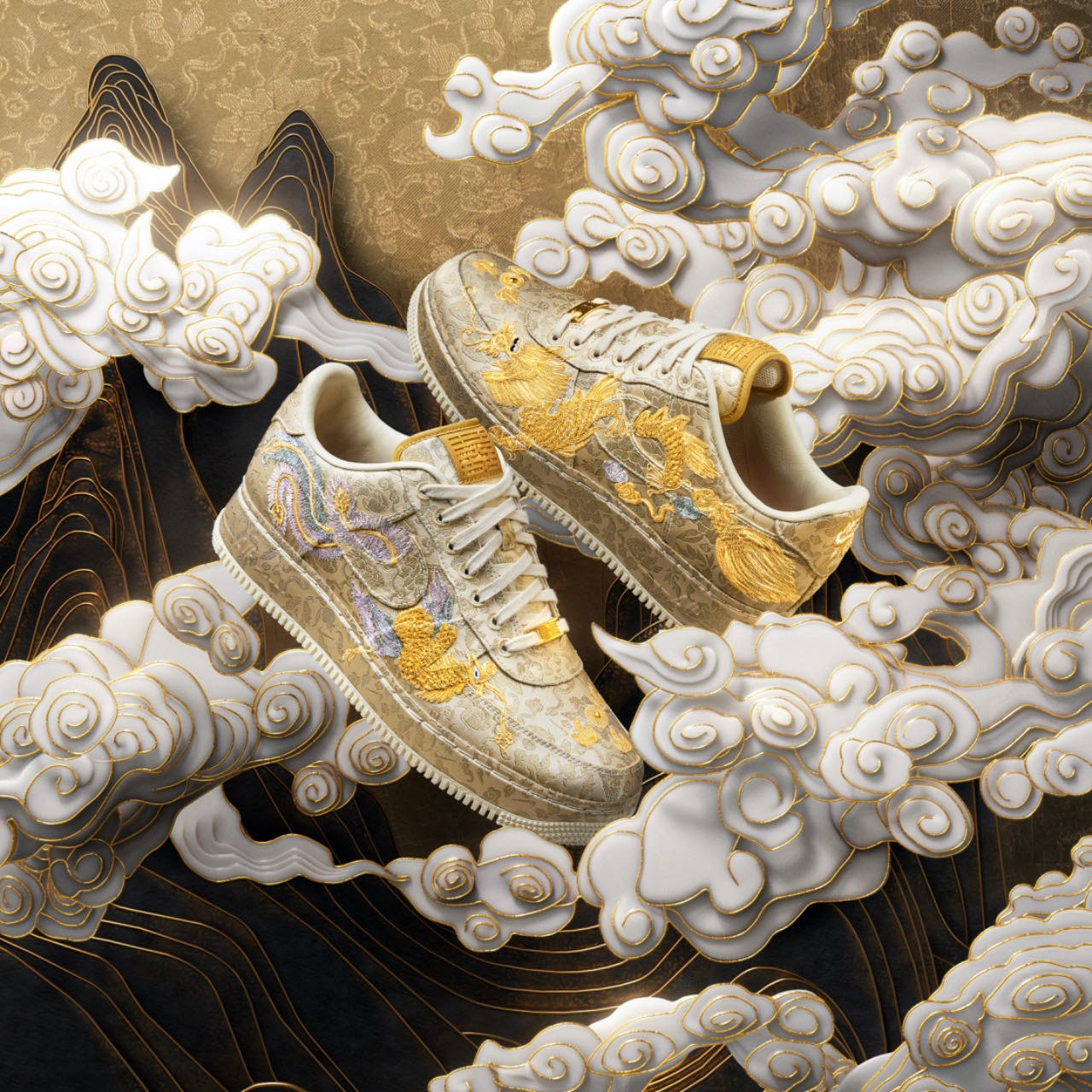 HJ4285-777,情人节,Nike,Air Force  意料之外！「中国风球鞋」的新篇章！本月最让人惊讶的 Nike 新鞋来了…