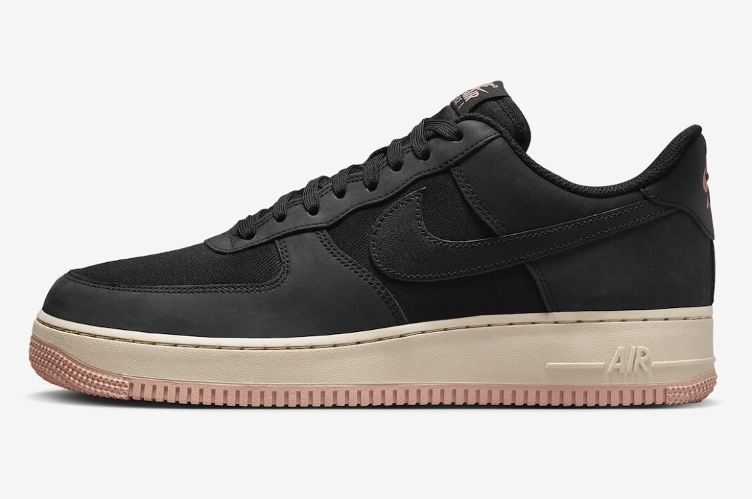 FB8876-001,Nike,Air Force 1 Lo  这双黑武士 AF1 有点骚啊！新配色你给几分？