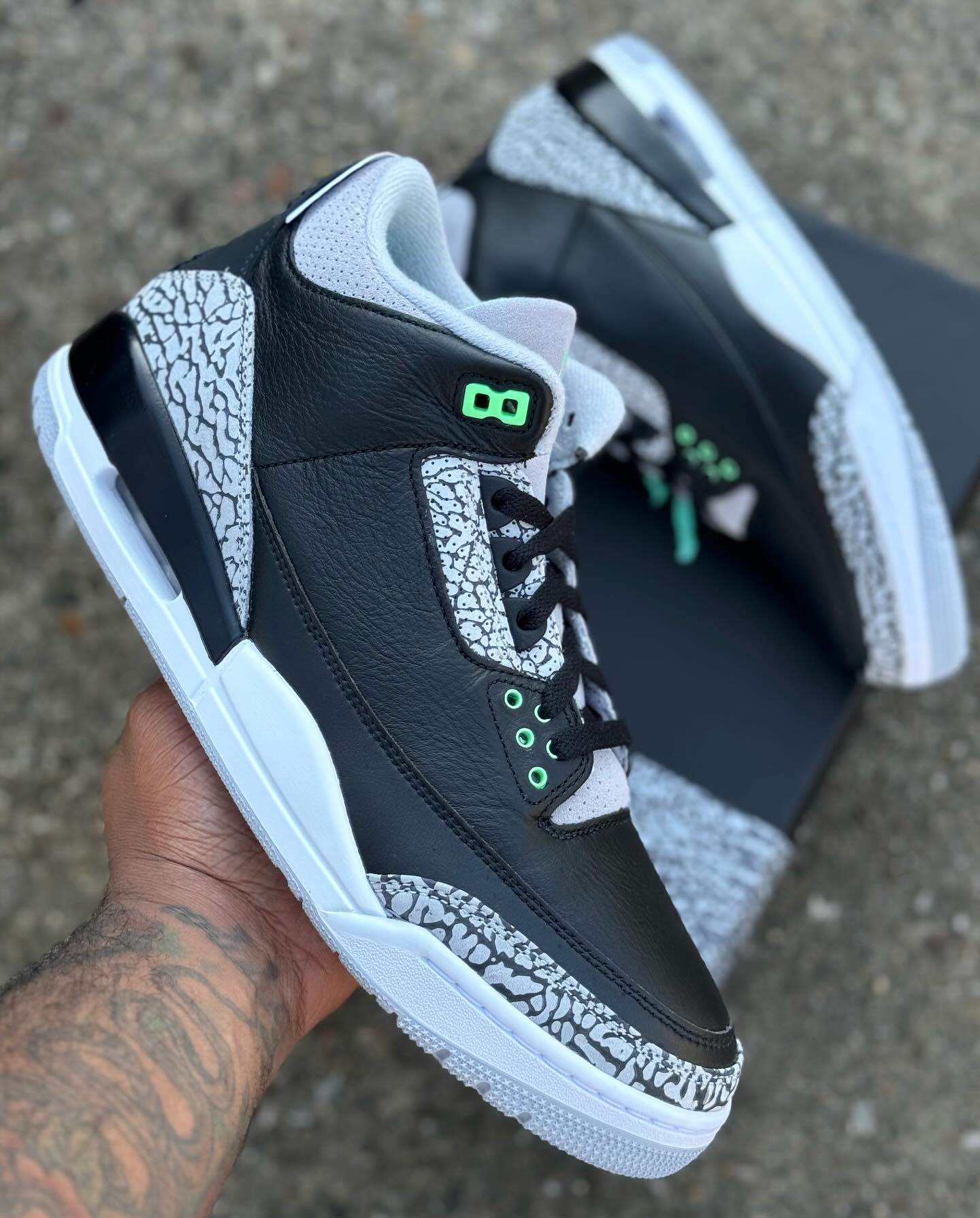 AJ,Air Jordan 3,Green Glow  「小蒂芙尼」AJ3 要来了！还是特殊鞋盒！