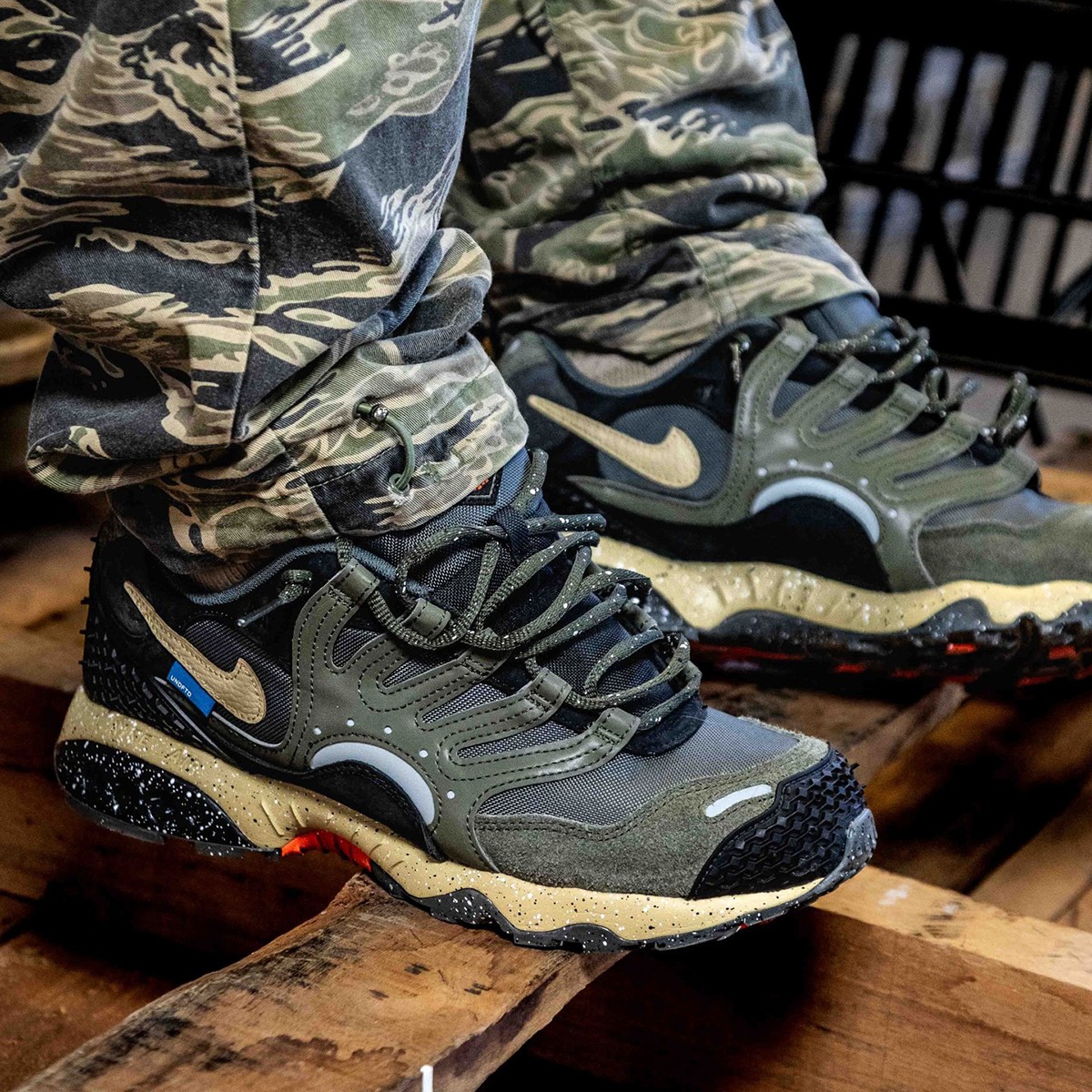 UNDEFEATED,Nike Air Terra Huma  UNDFTD x Nike 实物曝光！这颜值你打几分？
