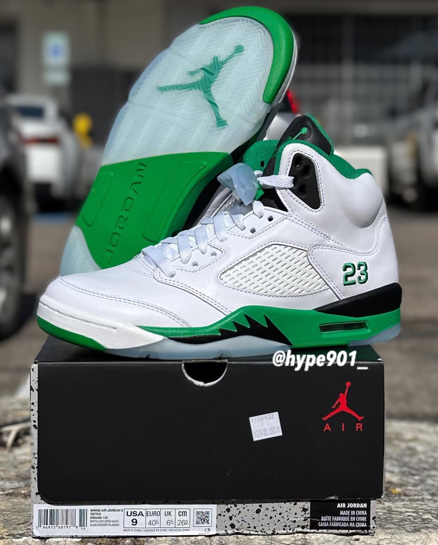 DD9336-103,Lucky Green,Air Jor  最新实物曝光！AJ5 新配色要来了！