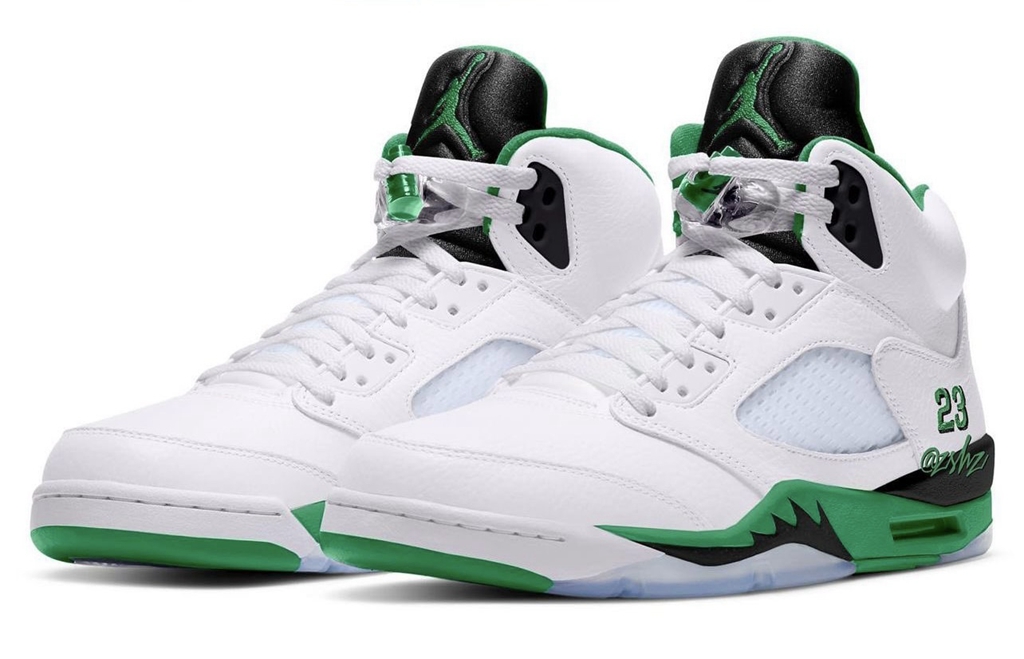 DD9336-103,Lucky Green,Air Jor  最新实物曝光！AJ5 新配色要来了！