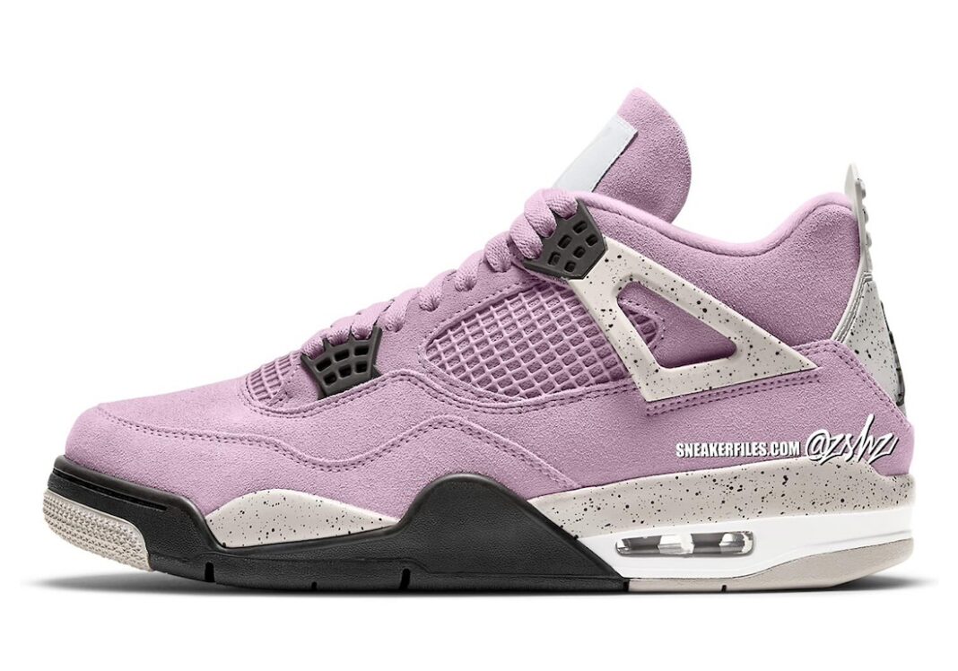 AAJ,Air Jordan 4,WMNS,Orchid,A  登场日期泄露！「猛男粉」AJ4 要来了！