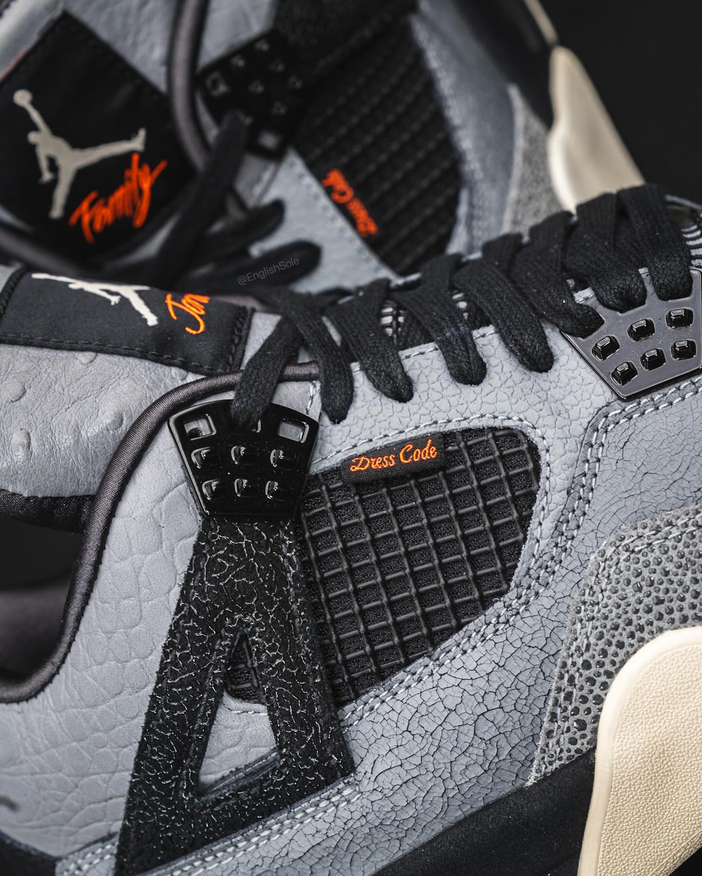 AJ4,Air Jordan 4,PE  细节太多了！一双「超豪华」的 AJ4 突然曝光！