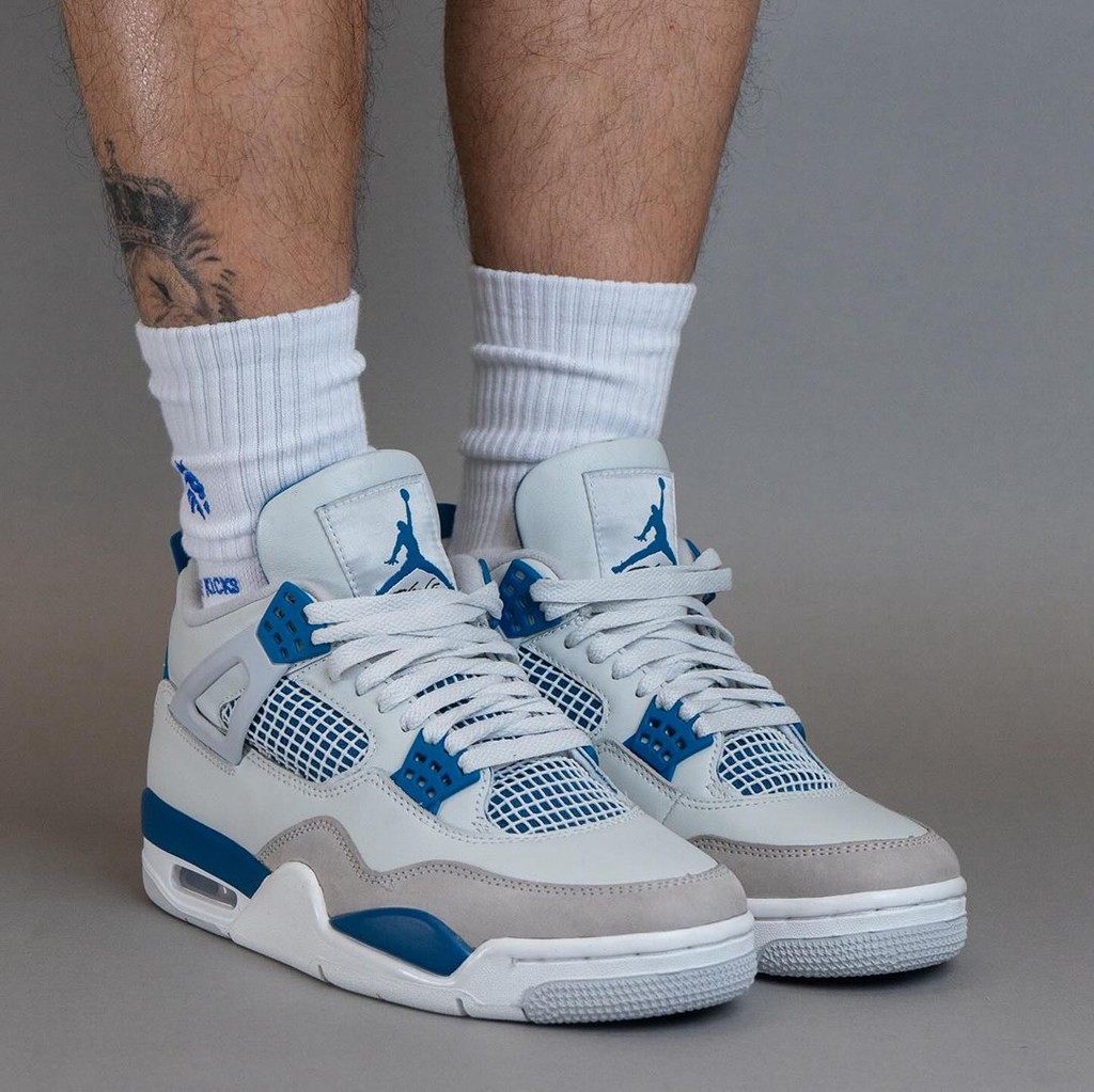 Air Jordan 4,Military Blue,FV5  上半年最佳复刻！「白蓝 AJ4」日期更新！