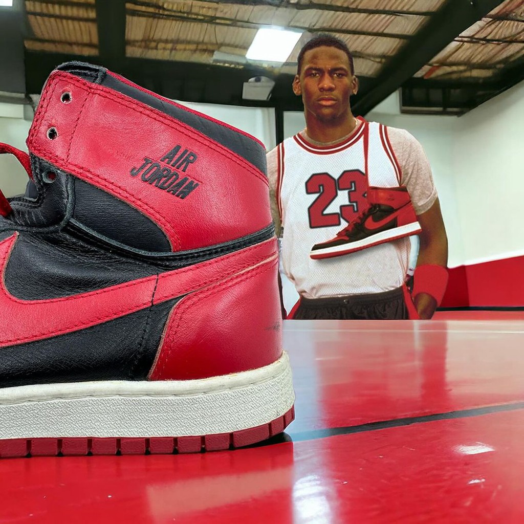Air Jordan 1,禁穿,拍卖,元年,Bred,黑脚趾   「禁穿 AJ1」要来了？但这次真买不起…