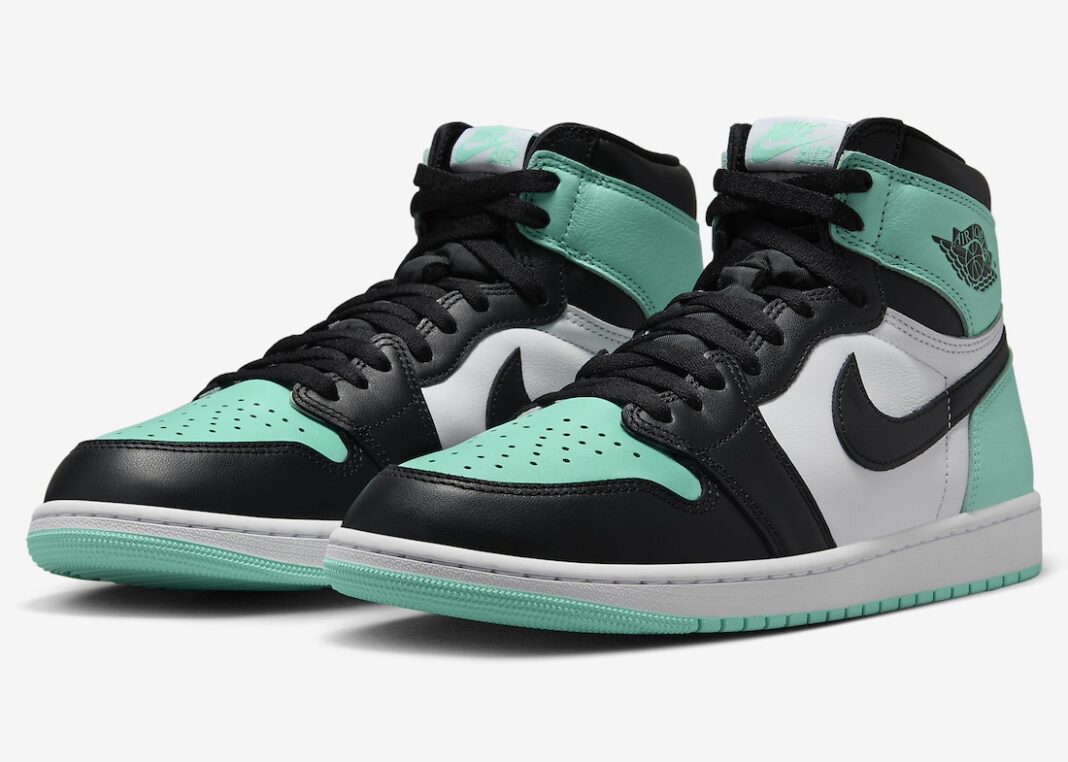 AJ1,Air Jordan 1 High OG,Green   看完实物更喜欢了！小蒂芙尼 AJ1 即将登场！