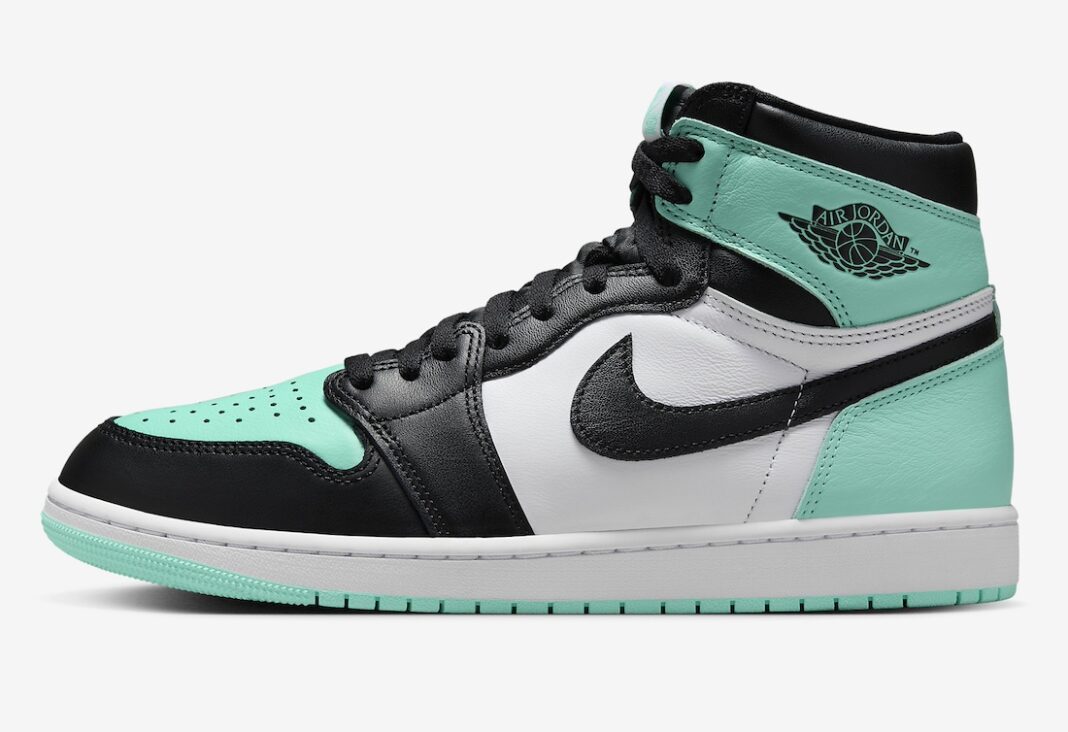 AJ1,Air Jordan 1 High OG,Green   看完实物更喜欢了！小蒂芙尼 AJ1 即将登场！