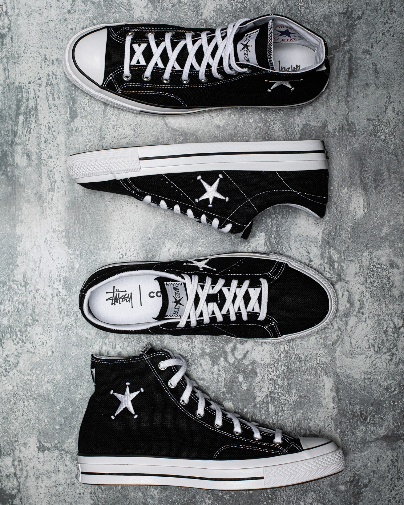 Stüssy,One Star Pro,Chuck 70 H  差点错过！本月「最低调联名鞋」悄悄登场！太适合春天了！