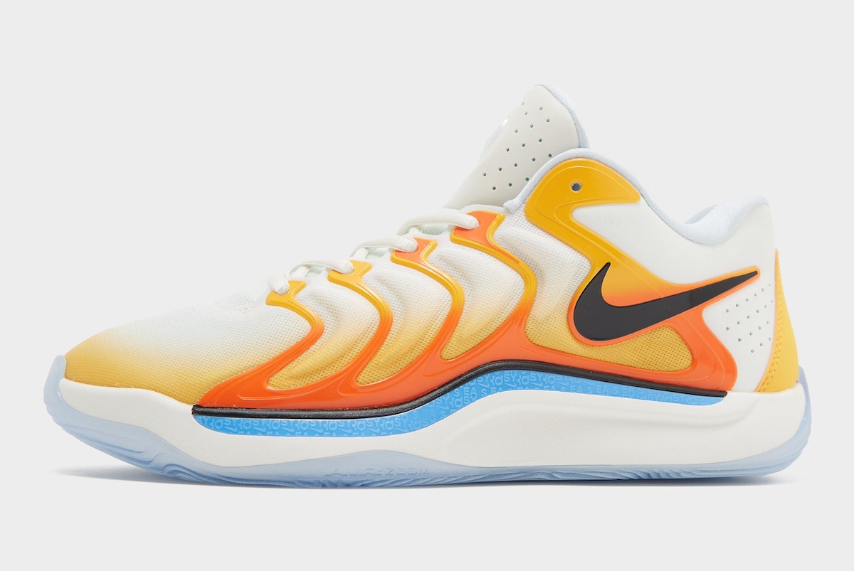 Nike,KD 17,Sunrise,FJ9487-700  KD 17 清晰实物曝光！登场时间提前！