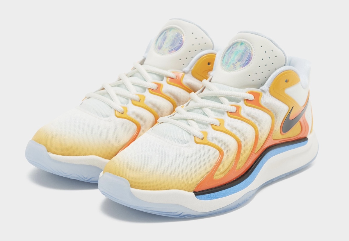 Nike,KD 17,Sunrise,FJ9487-700  KD 17 清晰实物曝光！登场时间提前！