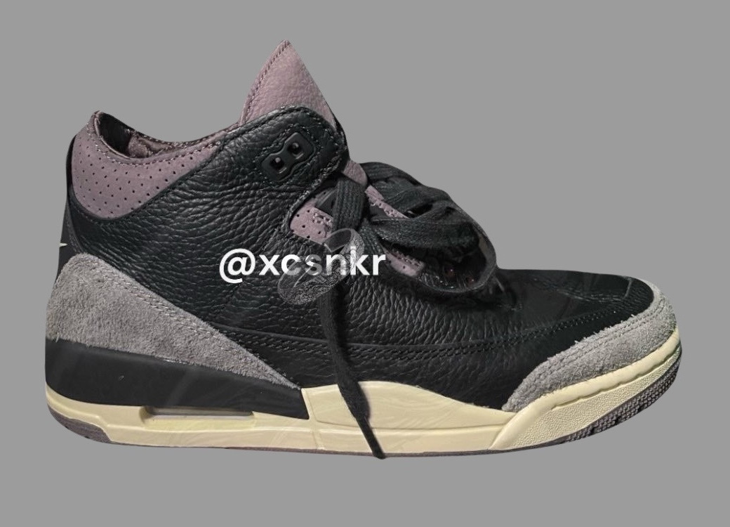 FZ4811-001,AMM,Air Jordan 3,AJ  实物首次曝光！AMM x AJ3 长这样！