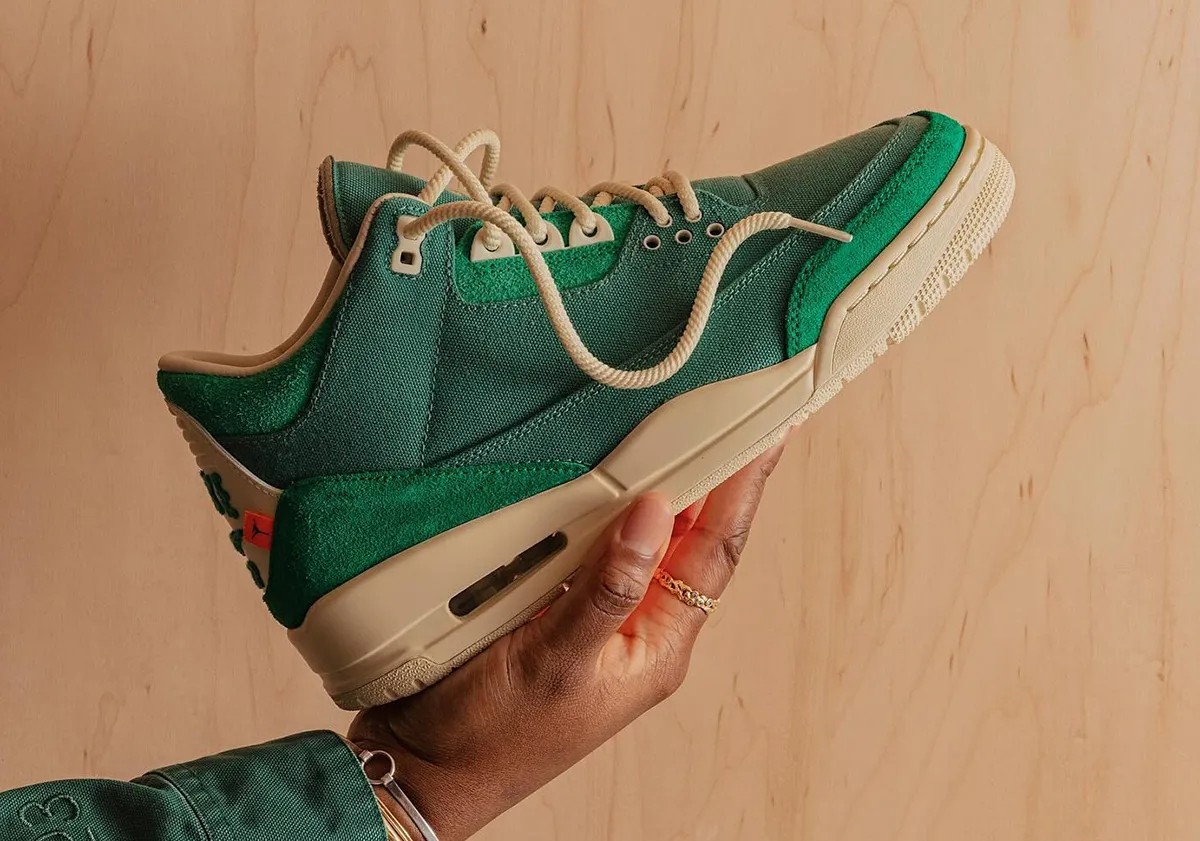 Nina Chanel Abney,Air Jordan 3  「简笔画」飞人 Logo 见过吗？新联名 AJ3 完整曝光！