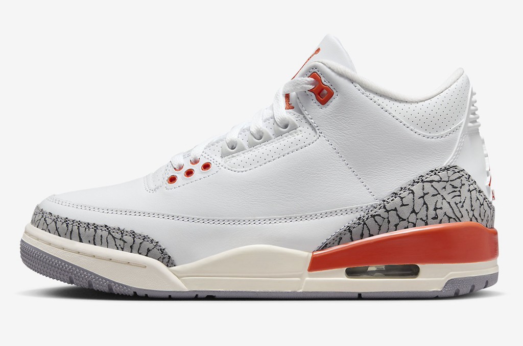 Air Jordan 3 WMNS,Georgia Peac  都在等的「桃子 AJ3」要来了！官图曝光！