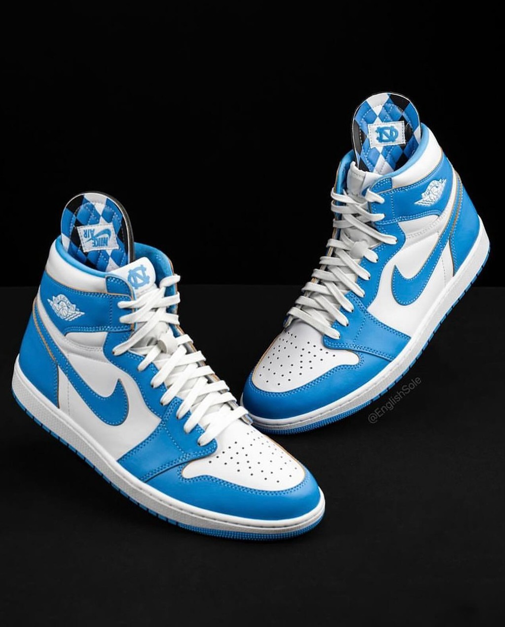 Air Jordan 1,UNC,PE,北卡  难得一见！这双才是最正宗的「北卡 AJ1」！