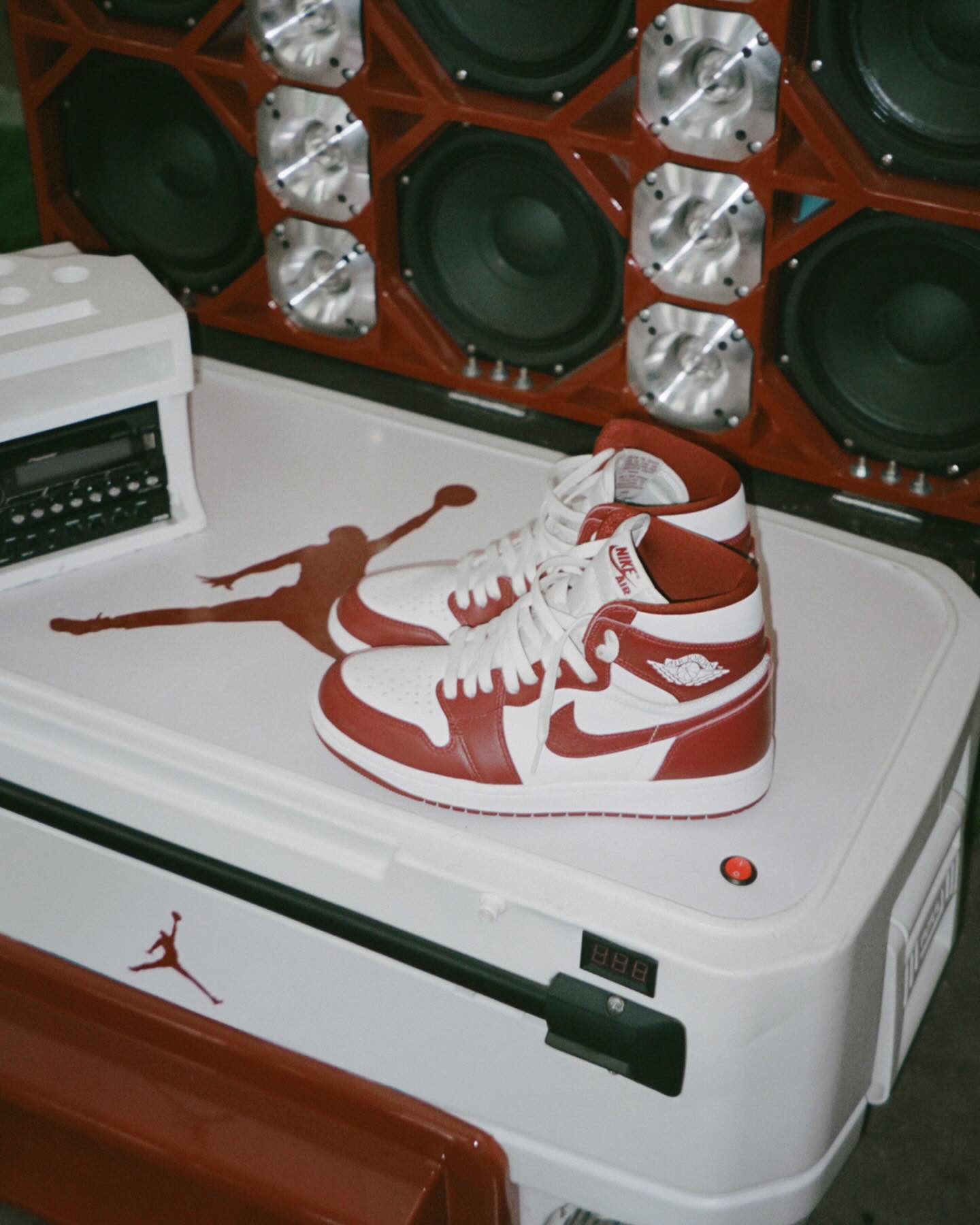 AJ,Air Jordan 1 High OG,Artisa  登场倒计时！「白红」AJ1 上脚效果有了！