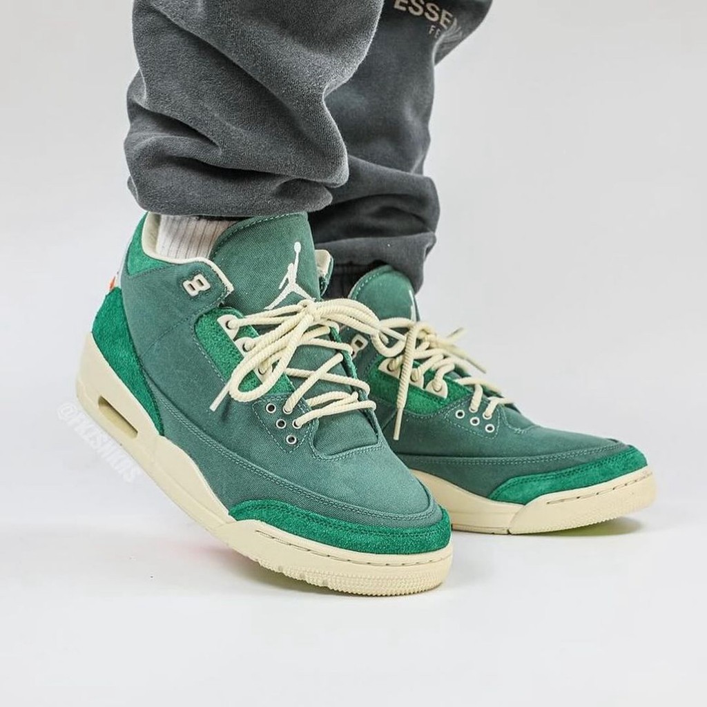 Nina Chanel Abney,Air Jordan 3  上半年最期待的「联名 AJ3」！上脚图来了！
