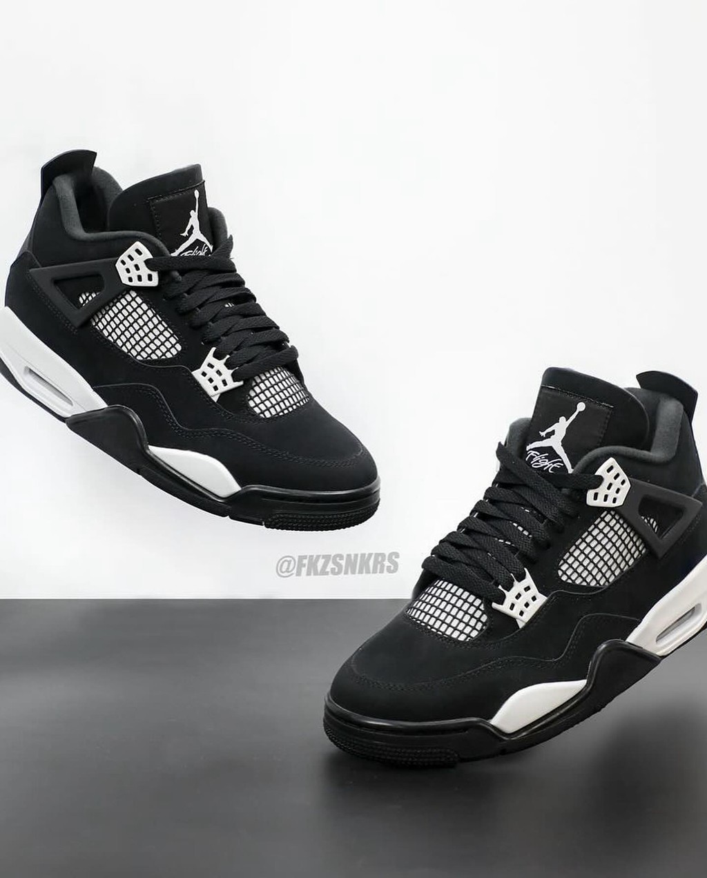 FQ8138-001,White Thunder,Air J  实物刚刚曝光！「白雷公 AJ4」日期确定！
