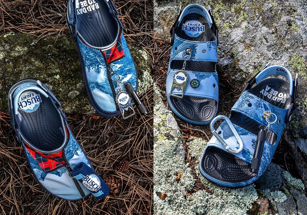 Sandals,Terrain Clog,Crocs,Bus  Crocs 又一个新联名登场！看着就超夏天！