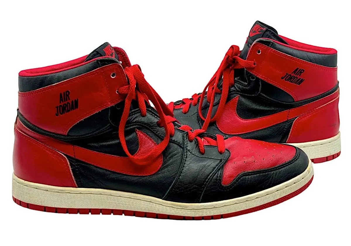 AJ1,Bred,元年,Sample  罕见公开！原来真正的「元年 AJ1」长这样…