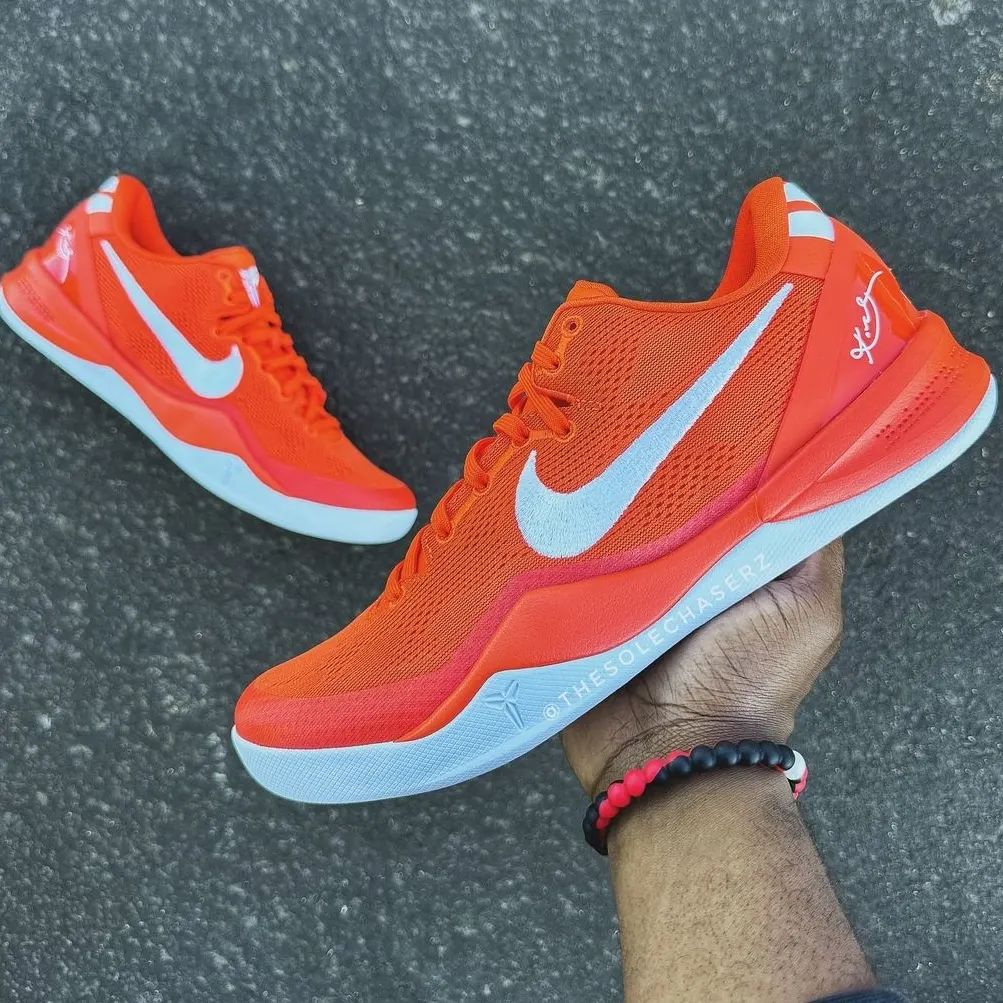 Nike,Kobe 8 Protro,Orange/Whit  Kobe 8 新配色泄露！原价入手有戏了！