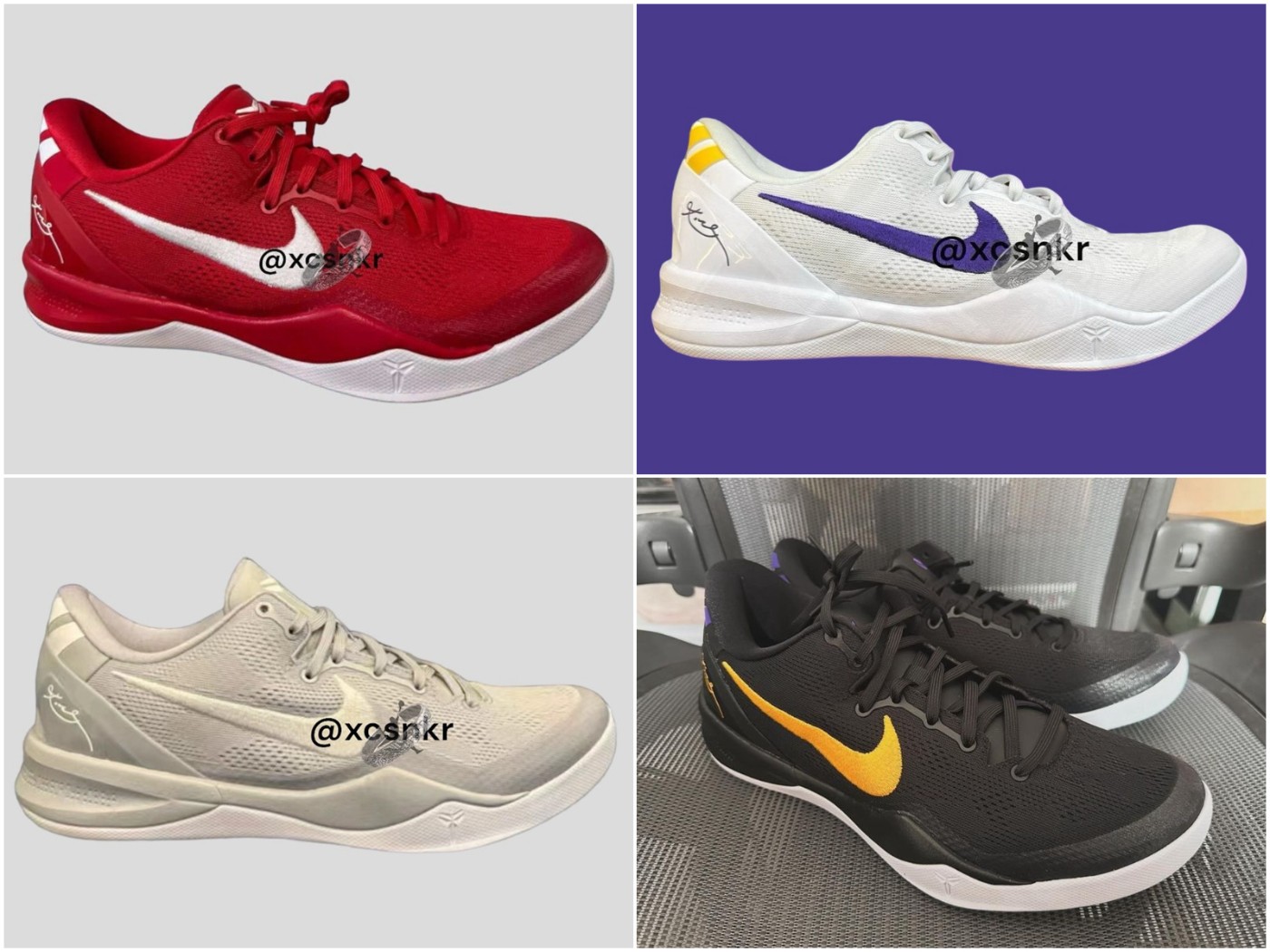 Nike,HF9550-600,University Red  全新 Kobe 8 上脚效果曝光！你打几分？