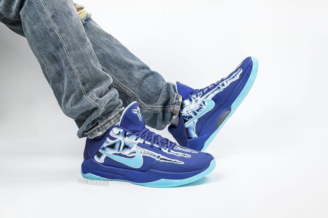Nike,Kobe 5,Protro,X-Ray,HJ430  「夜光 Kobe 5」最新实物！上脚你给打几分？