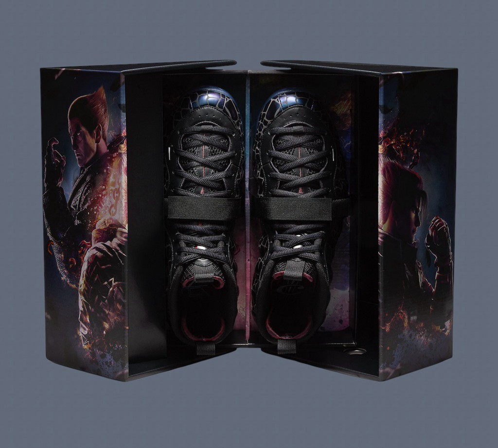 Tekken 8,Nike,Air Foamposite O  「Nike 喷泡」和著名游戏联名了！还是特殊包装！