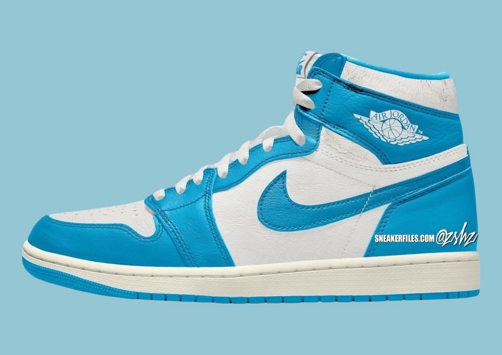 Air Jordan 1 High OG,UNC Reima  明年「北卡 AJ1」最新消息！鞋盒首次曝光！