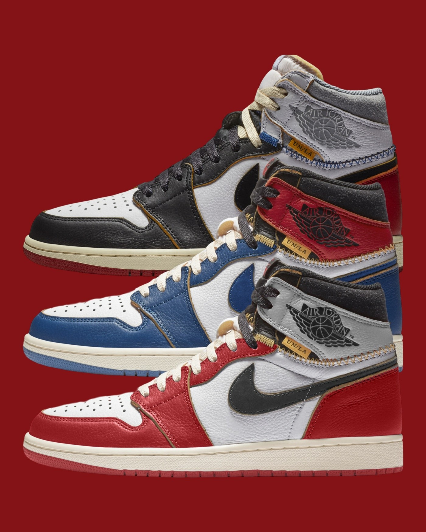 HV8563-600,Union,AJ1,Air Jorda  BUFF 叠满！芝加哥 Union AJ1 上脚图来了！