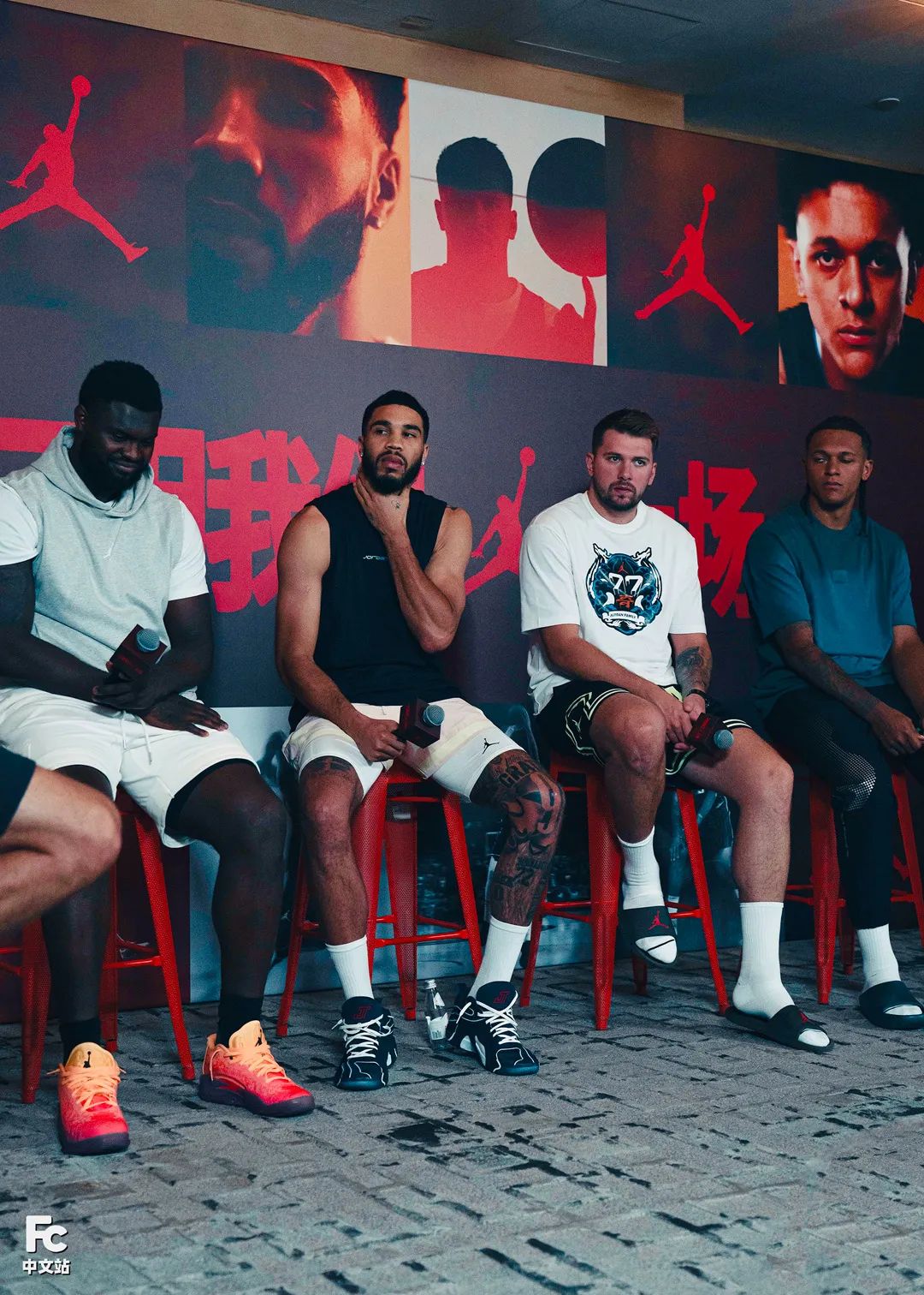 Jordan,中国行,塔图姆,锡安,班凯罗,东契奇,Luka  「Jordan 天团」空降北京！「上脚合集」请查收！还有 AJ39 新配色！