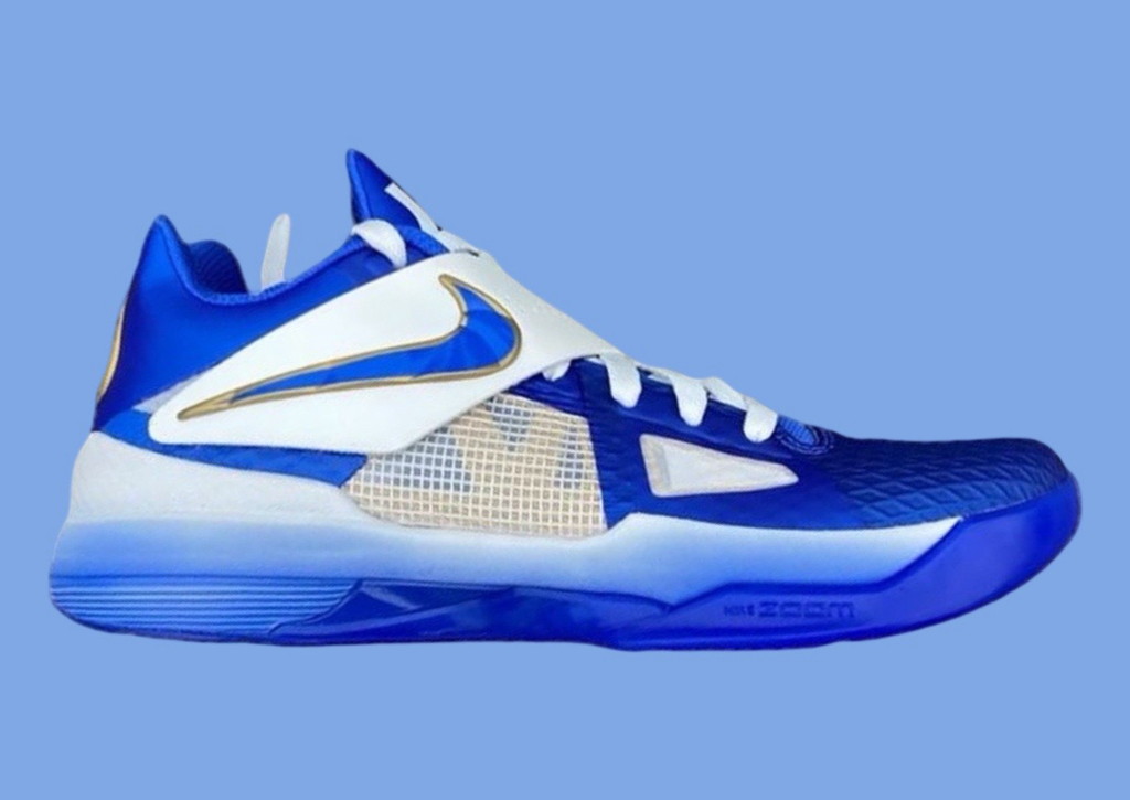 FZ3540-400,Hyper Royal,KD 4,Ni  鞋面规格升级！耐克为 KD4 出了新配色！