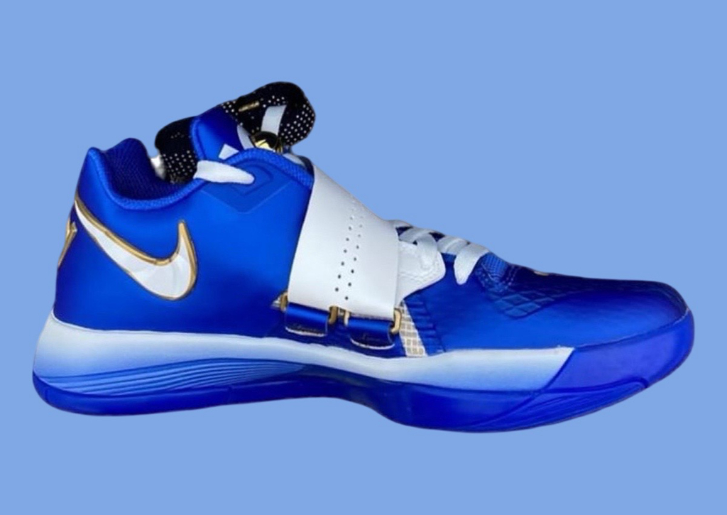 FZ3540-400,Hyper Royal,KD 4,Ni  鞋面规格升级！耐克为 KD4 出了新配色！