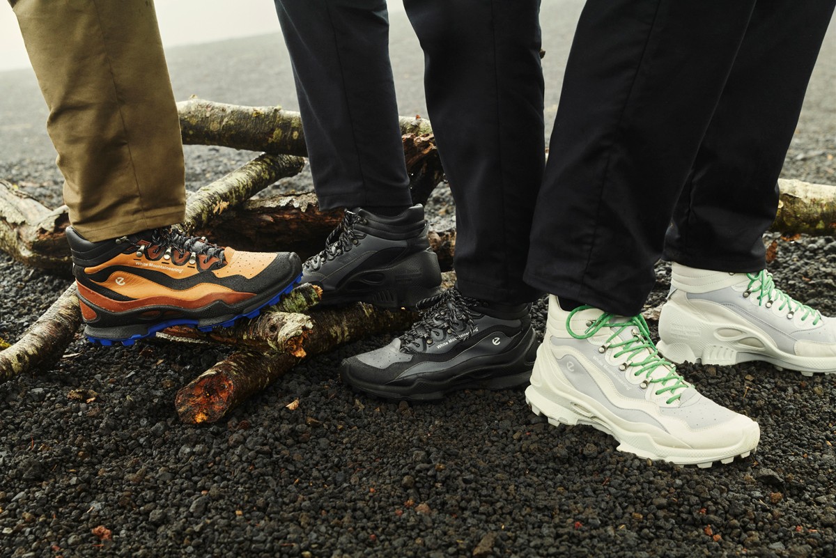 ECCO,White Mountaineering  城市、户外通吃！「白山 x ECCO」新联名登场！
