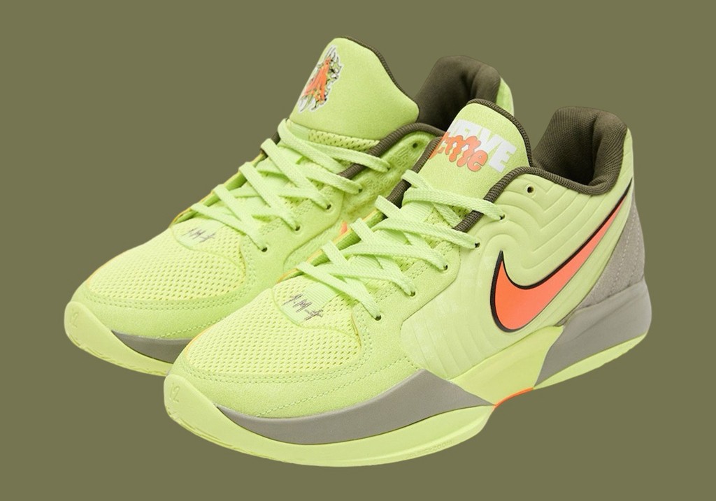 Nike,JA2,Twelve Time,FD7328-70  趣味卡通元素！莫兰特 2 代新配色曝光！