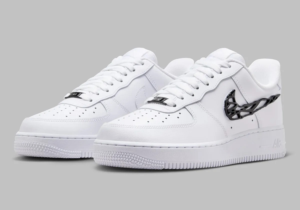 Nike,Air Force 1 Low  毒液 Swoosh 见过吗？这双 AF1 真有点帅！