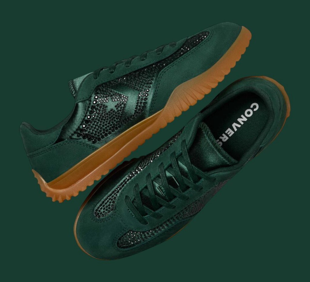 Swarovski,Converse,Run Star Tr  施华洛世奇「水晶鞋」又来了！这次是 Converse！