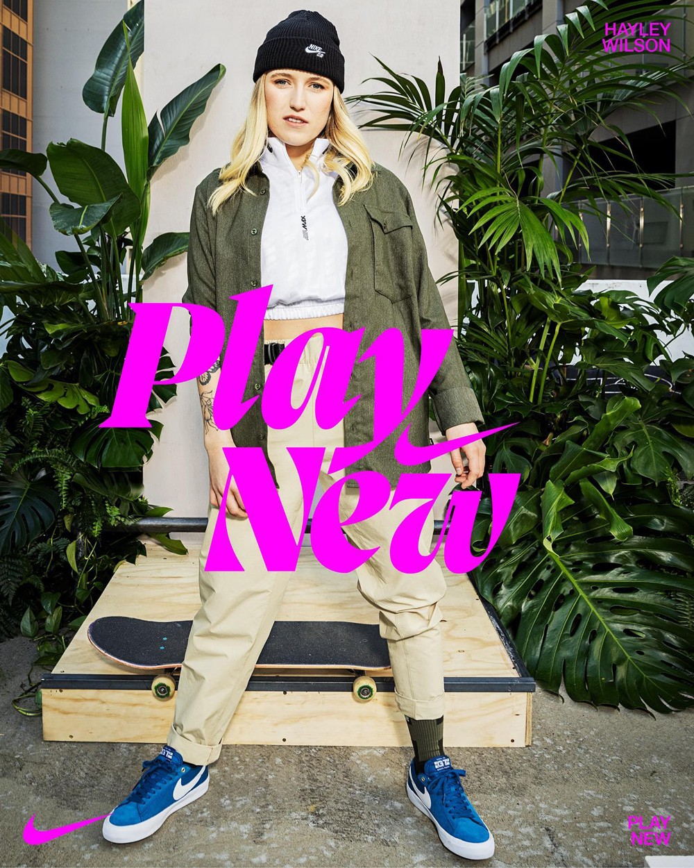 Hayley Wilson,Nike SB,Dunk Low  哥特刺青元素！全新 Dunk SB 联名曝光！